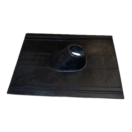 Tetőtartó esővédő lemez műanyag max. 2" csőhöz