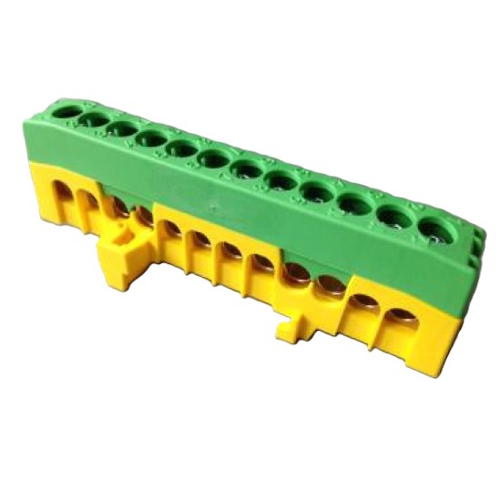 Föld-nulla sín szigetelt 12x16mm2 z-s Pollmann