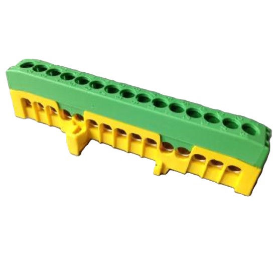 Föld-nulla sín szigetelt 15x16mm2 z-s Pollmann