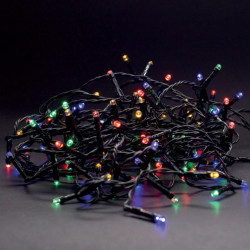 Karács. égősor 24m 240 LED színes Entac