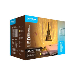 Karács. függöny 3x2m LED WW Modee