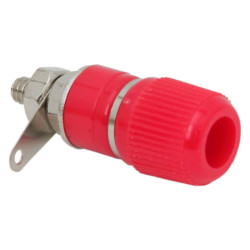 Banán aljzat beépíthető műanyag piros 30mm