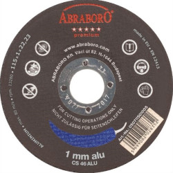 Vágókorong alumíniumra 125mmx1mm Abraboro Chili   