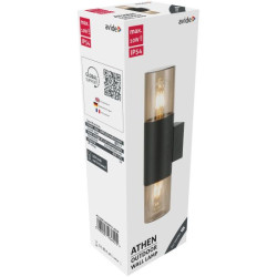 Fali lámpa kültéri IP54 2xE27 Athen Avide