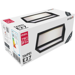 Fali lámpa kültéri IP54 E27 Taipei Avide