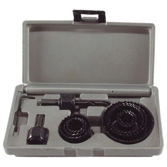 Körkivágó készlet 19-64mm 11 részes Extol