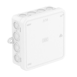 OBO kötődoboz 100x100mm IP54 hófehér A14 2000390