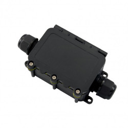 Tömszelencés kötődoboz 80x55mm 2x0,5-2,5mm2 IP68  Commel 365-921