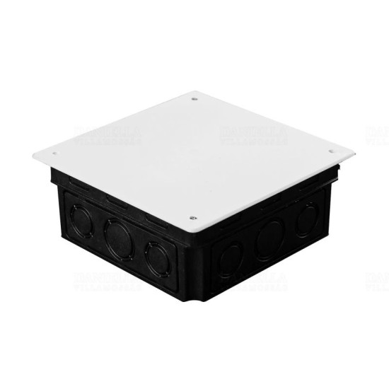 Kötődoboz falba süllyeszthető 100x100mm fedéllel Budvill AK2