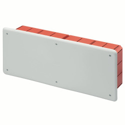 Kötődoboz falba süllyeszthető 392x152x70mm, fedéllel, DIN sínnel, IP40 Gewiss
