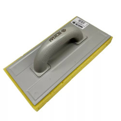 Simító műanyag sárga szivacsos 25x280x140mm Maltr