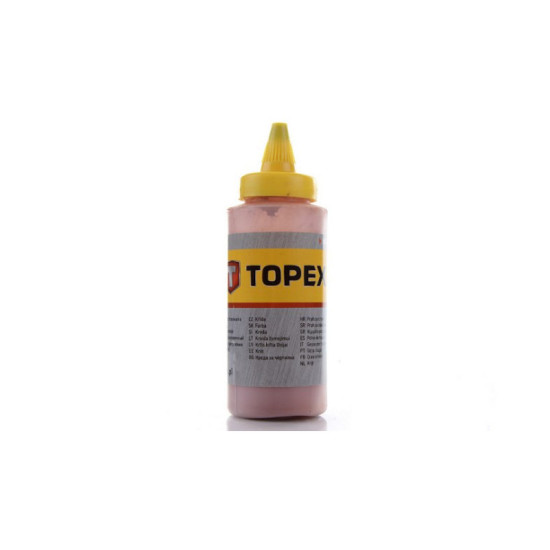 Kicsapózsinór porfesték Topex piros 115g.