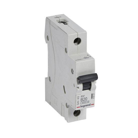 Kismegszakító 1P 20A 'B' RX3 Legrand 419137