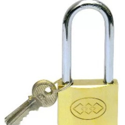 Lakat 38mm 3k. réz hosszú kengyeles import