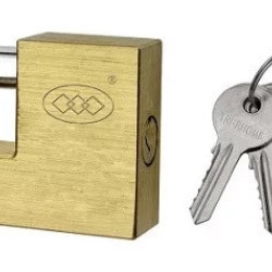 Lakat 60mm 3k. réz egyenes kengyeles Tri-Rhomb