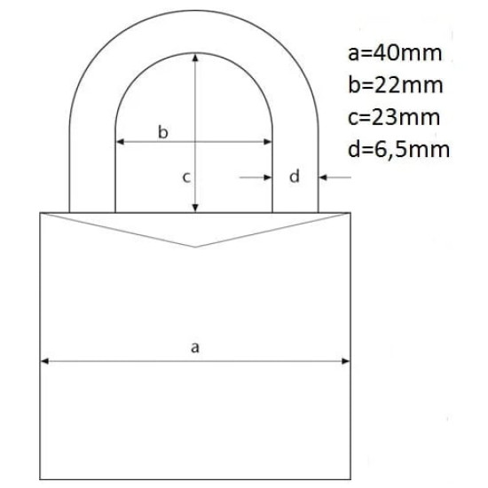 Lakat 40mm 2k. Abus Titalium 727TI/40
