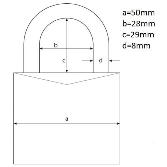 Lakat 50mm 2k. Abus Titalium 727TI/50
