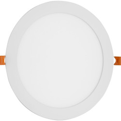 Led panel beépíthető kerek 18W 3000K Avide