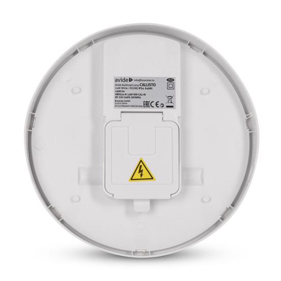 Callisto mennyezeti led lámpa, kettős szig. 14W 4000K IP54 Avide