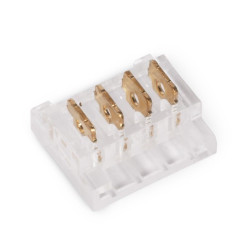 Led szalag toldó 4P 10mm mûanyag RGB