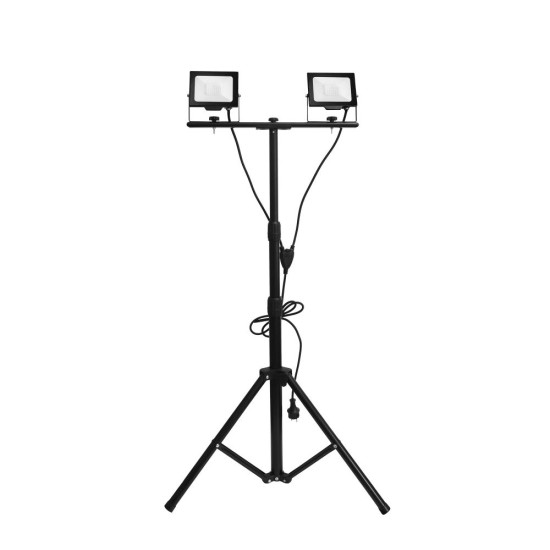 Led reflektor állványos 2x30W tripod 4000K Avide