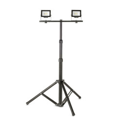Led reflektor állványos 2x20W tripod 4000K Avide