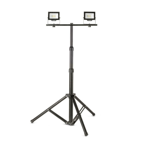 Led reflektor állványos 2x20W tripod 4000K Avide