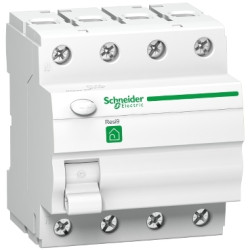 Fi-relé 'A'  4P 25A 30mA Schneider Resi9 R9R02425