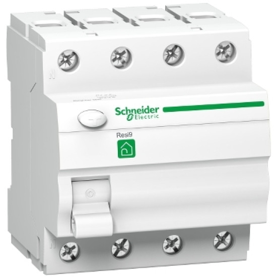 Fi-relé 'A'  4P 40A 30mA Schneider Resi9 R9R01440
