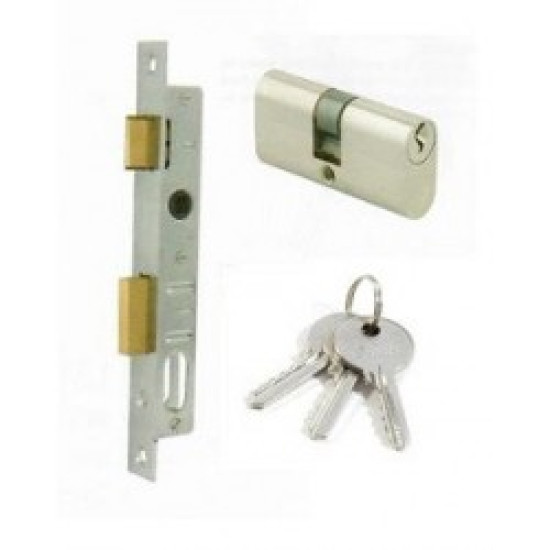 Portálzár 15mm+ovális zárbetét Anbo 1203