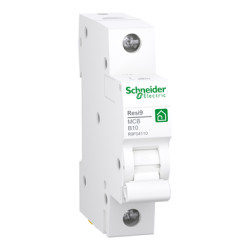 Kismegszakító 1P 10A 'B' Schneider Resi9 R9F04110