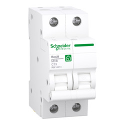 Kismegszakító 2P 13A 'C' Schneider Resi9 R9F14213
