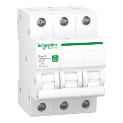 Kismegszakító 3P 16A 'C' Schneider Resi9 R9F14316