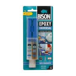 Univerzális kétkomponensû epoxy rag. 24ml Bison