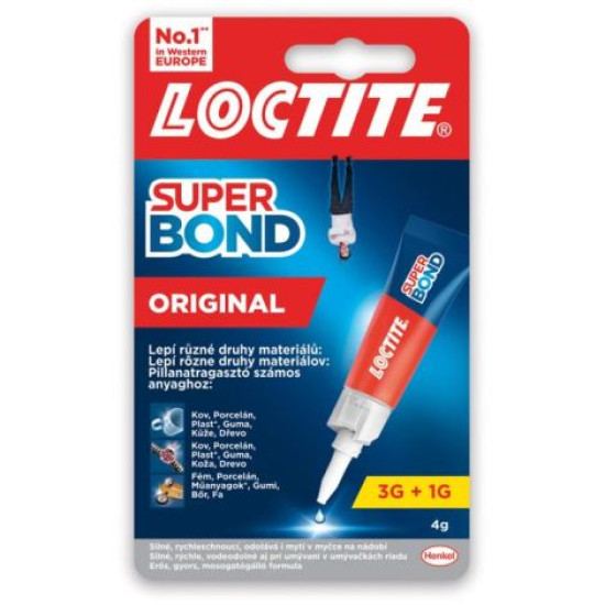Pillanatragasztó 3x1g Loctite Super Bond