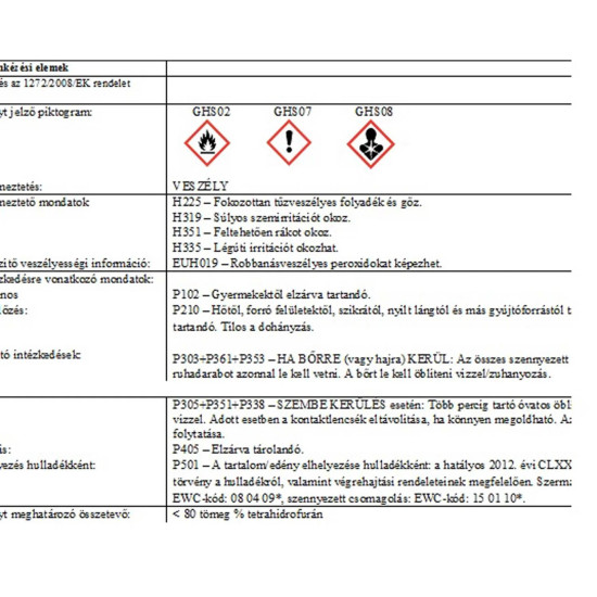 Vinilfix ragasztó 125g