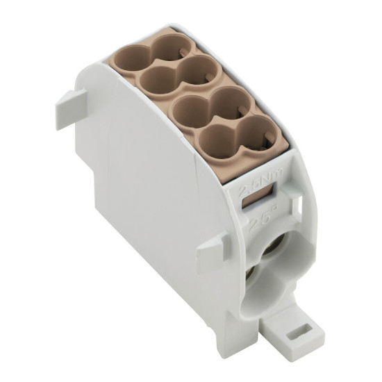Sorkapocs fővez. 2x25/2x16 Weidmüller WPD 101 barna   