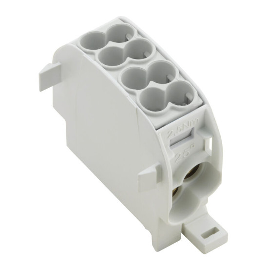Sorkapocs fővez. 2x25/2x16 Weidmüller WPD 101 szürke  