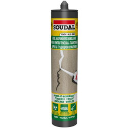 Vakolatjavító szilikon festhető 280ml Soudal