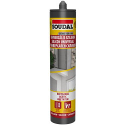 Univerzális szilikon tömítő 280ml átlátszó Soudal