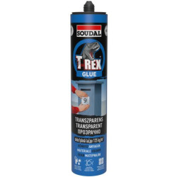 T-Rex ragasztó transzparens 310g Soudal