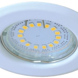 Spotlámpa keret 82mm fehér Tracon TLC-2