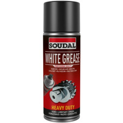 Fehér zsírzó spray 400ml Soudal