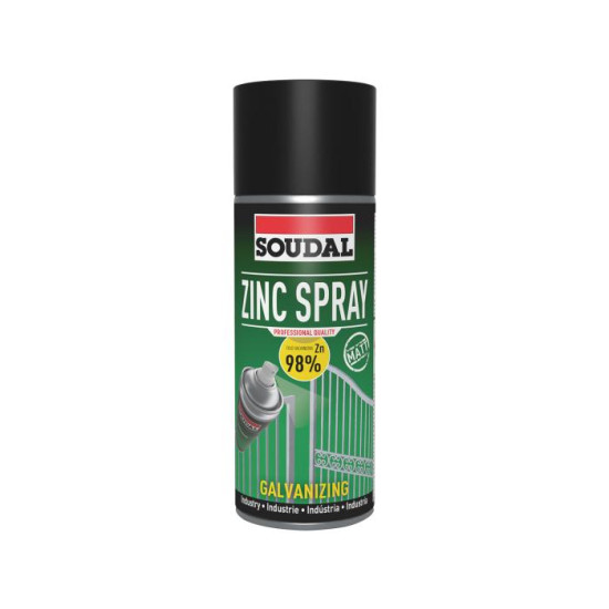 Zinc spray 400ml Soudal