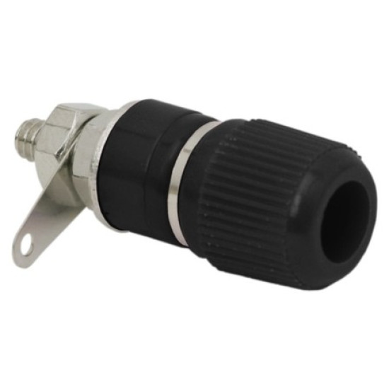 Banán aljzat beépíthető mûanyag fekete 30mm