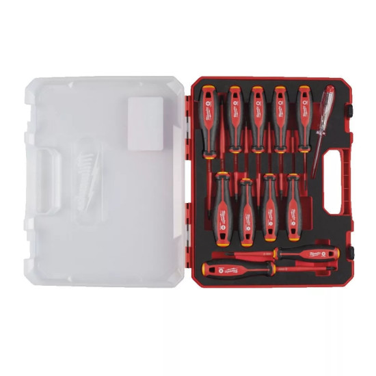 Csavarhúzó készlet 12r. VDE Milwaukee 4932479095