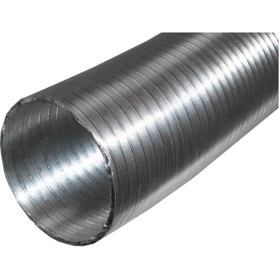 Szellőző cső flexibilis, alumínium 100mm 2m