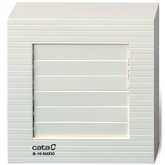 Fürdőszobai ventilátor NA100 Cata B10 Matic automata előlapzárással