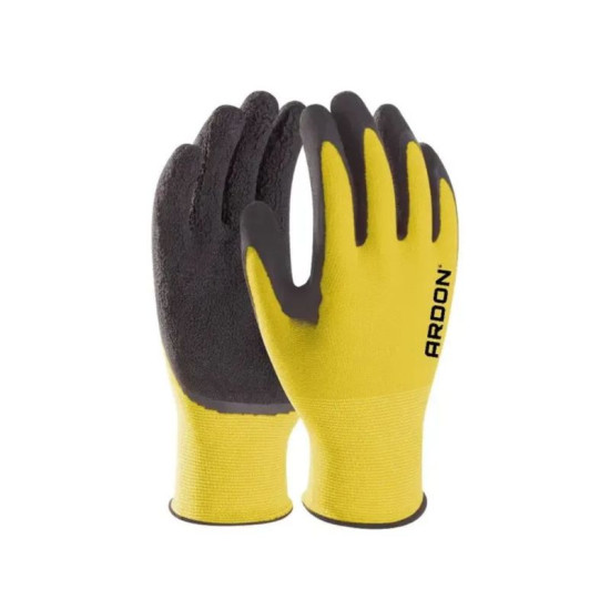 Védőkesztyű nylon latex mártott 10" XL Ardon