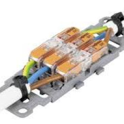 Wago rögzítő adapter szürke 221-2503  "221-2411" típushoz